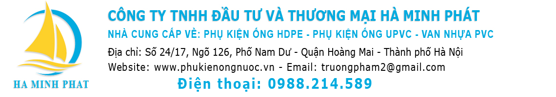CÔNG TY TNHH ĐẦU TƯ VÀ THƯƠNG MẠI HÀ MINH PHÁT - Chuyên cung cấp thiết bị điện nước hàng đầu Việt Nam